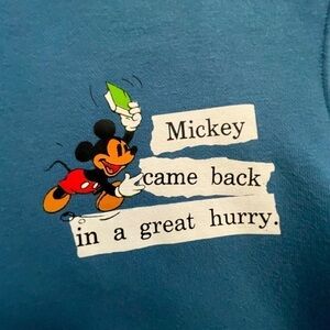DISNEY x UNIGLO Mickey Classic Sweatshirt for Kids Size XXS.